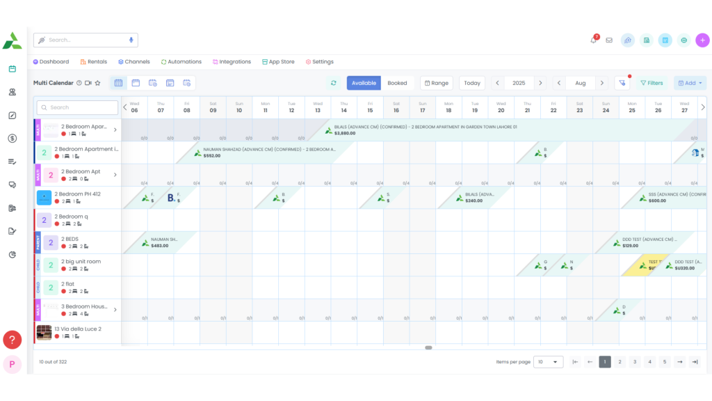 Vacation rental property manager using automated tools to sync booking calendars and manage guest communication
