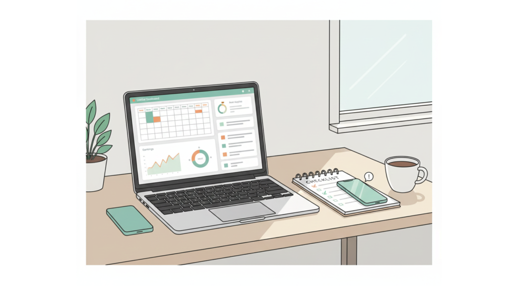 Host analyzing reviews and airbnb hosting challenges related to ratings and guest feedback